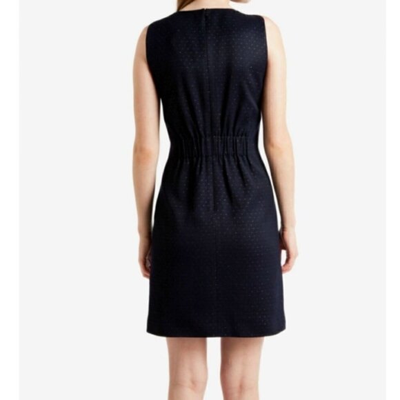Ted baker London Navy and Gold Zumiad Dress - Picture 2 of 7